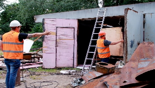 Демонтаж гаражей в Киселевске, цена от 1752 руб. – услуги под ключ от 2Землекопа-Ксл